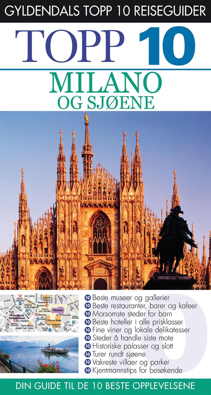 Milano og sjøene : topp 10