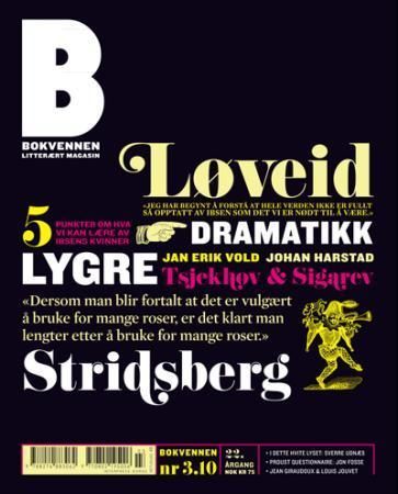 Bokvennen. Nr. 3 2010 : litterært magasin