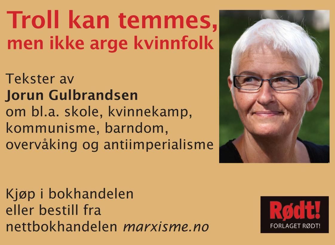 Troll kan temmes, men ikke arge kvinnfolk : tekster av Jorun Gulbrandsen samla til 70-årsdagen 13. oktober 2018