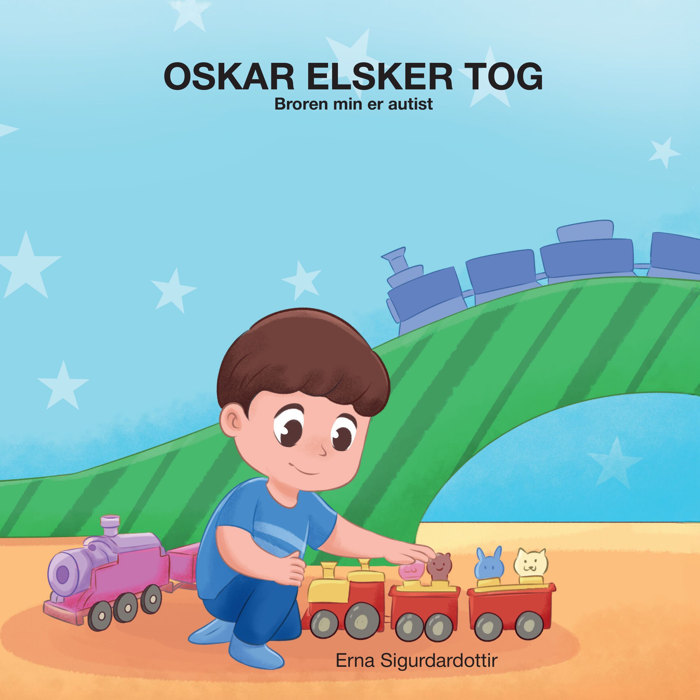 Oskar elsker tog : broren min er autist