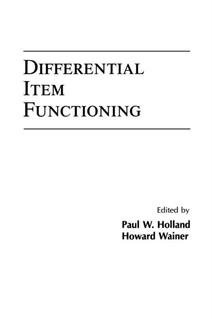 Forsidebilde av Differential Item Functioning