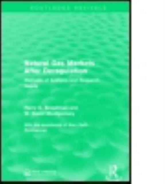 Natural Gas Markets After Deregulation : Methods of Analysis and Research Needs