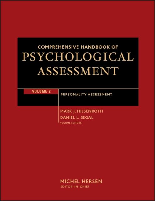 Comprehensive Handbook of Psychological Assessment, Volume 2 : Personality Assessment