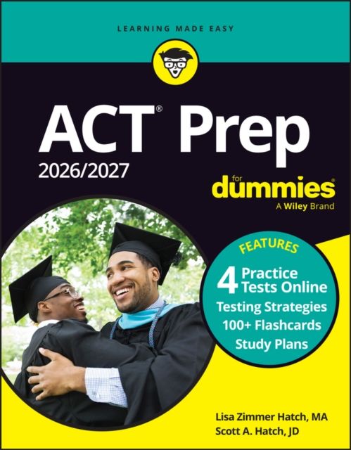 ACT Prep 2026/2027 For Dummies : Book + 4 PracticeTests & 100+ Flashcards Online
