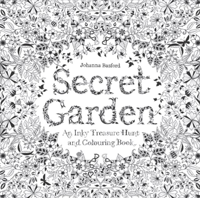 Forsidebilde av Secret Garden : An Inky Treasure Hunt and Colouring Book