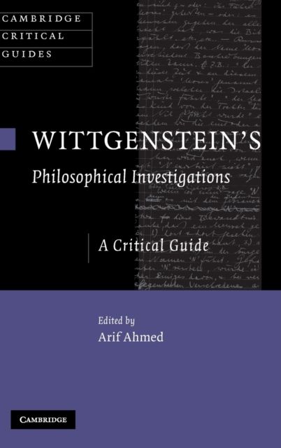 Wittgenstein's Philosophical Investigations : A Critical Guide