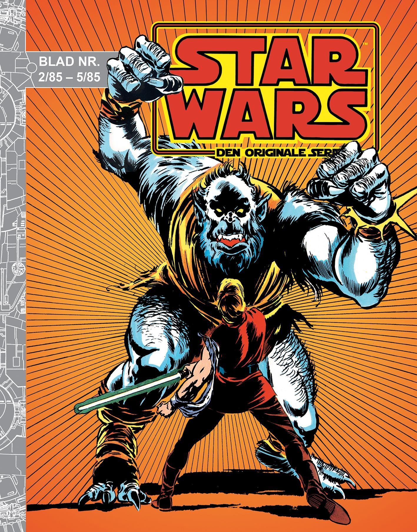 Forsidebilde av Star Wars : den originale serien. [Blad nr. 2/85 - 5/85]