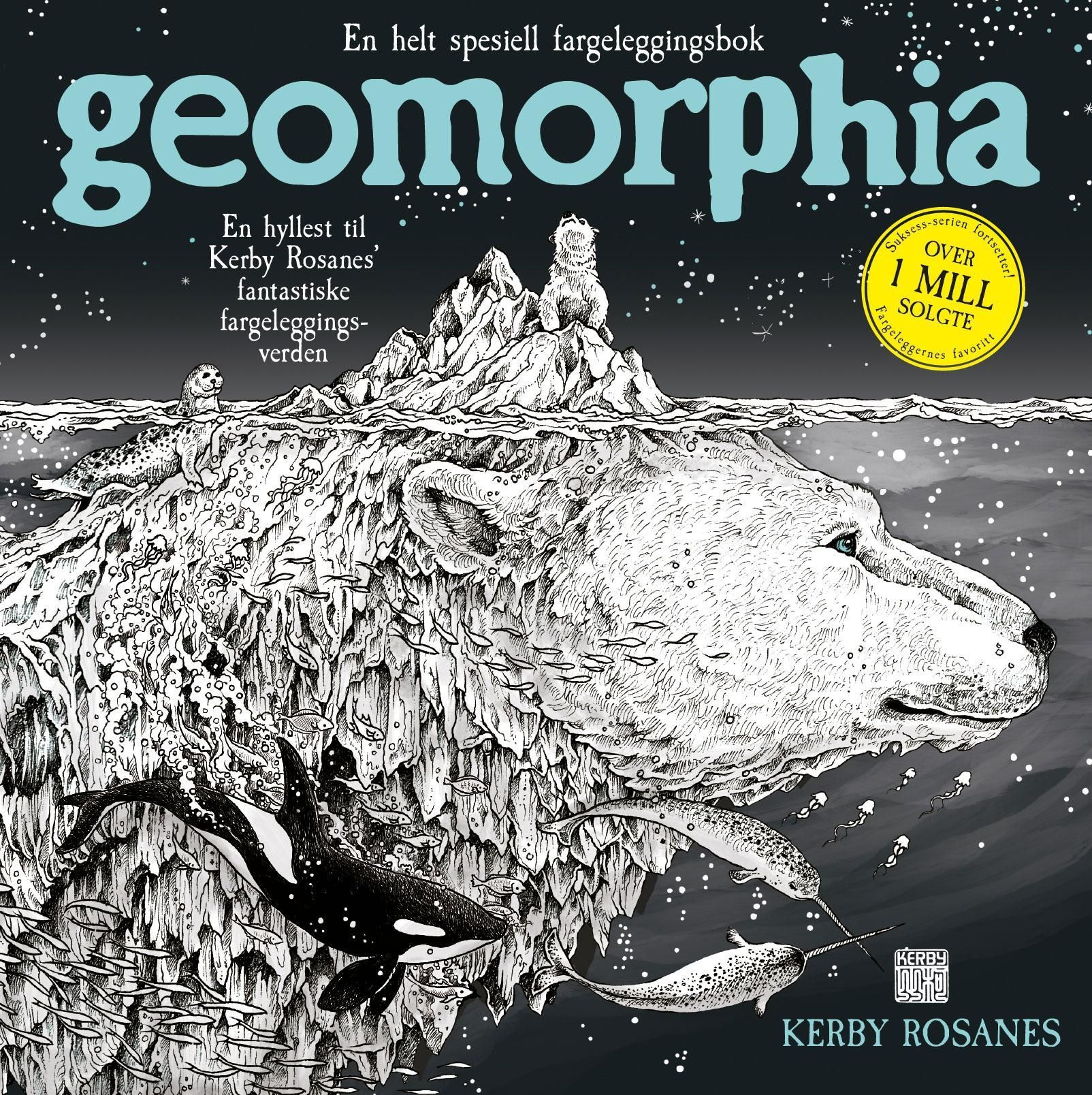 Geomorphia : en helt spesiell fargeleggings bok