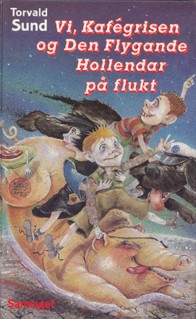 Vi, Kafegrisen og Den Flygande Hollendar på flukt