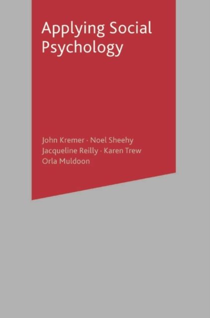 Applying Social Psychology
