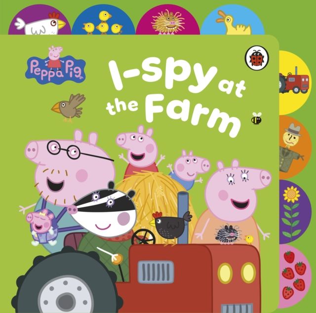 Forsidebilde av Peppa Pig: I Spy at the Farm : Tabbed Board Book