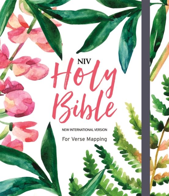 NIV Bible for Journalling and Verse-Mapping : Floral