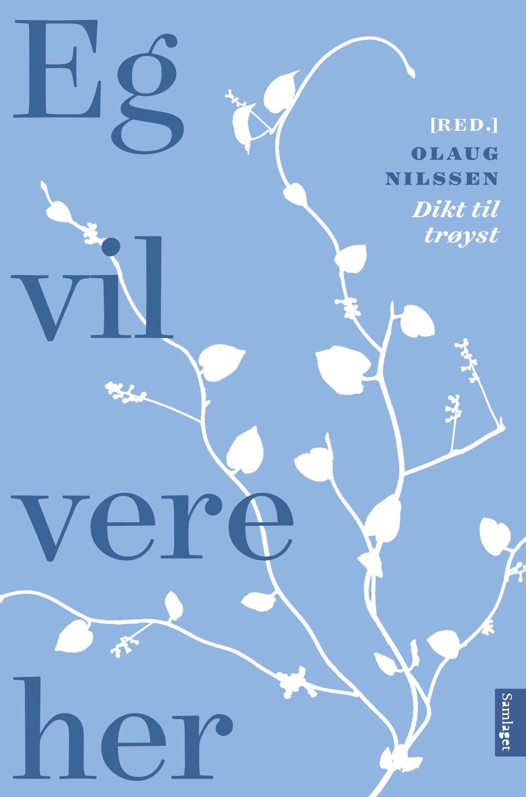 Eg vil vere her : dikt til trøyst