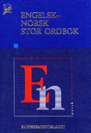 Forsidebilde av Engelsk-norsk stor ordbok