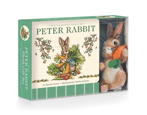 The Peter Rabbit Plush Gift Set (The Revised Edition) : Includes the Classic Edition Board Book + Plush Stuffed Animal Toy Rabbit Gift Set