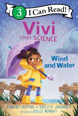 Vivi loves science. Wind and water