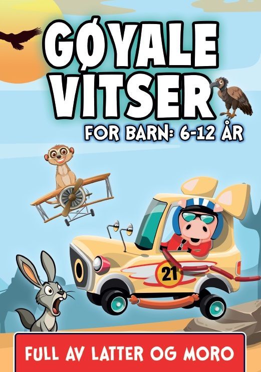 Forsidebilde av Gøyale vitser for barn : 6-12 år