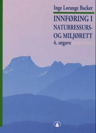 Forsidebilde av Innføring i naturressurs- og miljørett