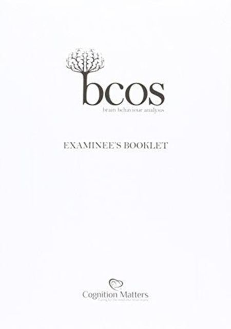 BCoS Cognitive Screen : Examinee's Booklet (Pack of 15)