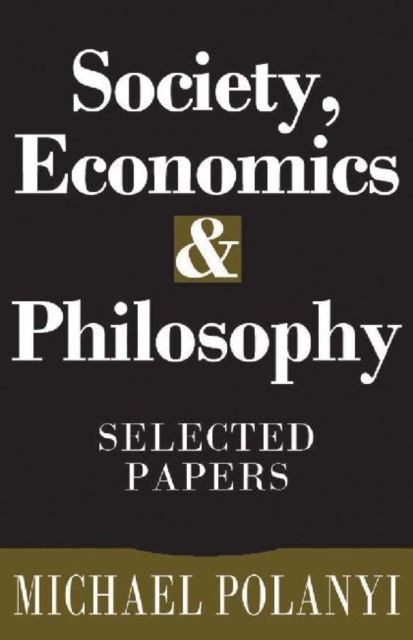 Forsidebilde av Society, Economics, and Philosophy : Selected Papers