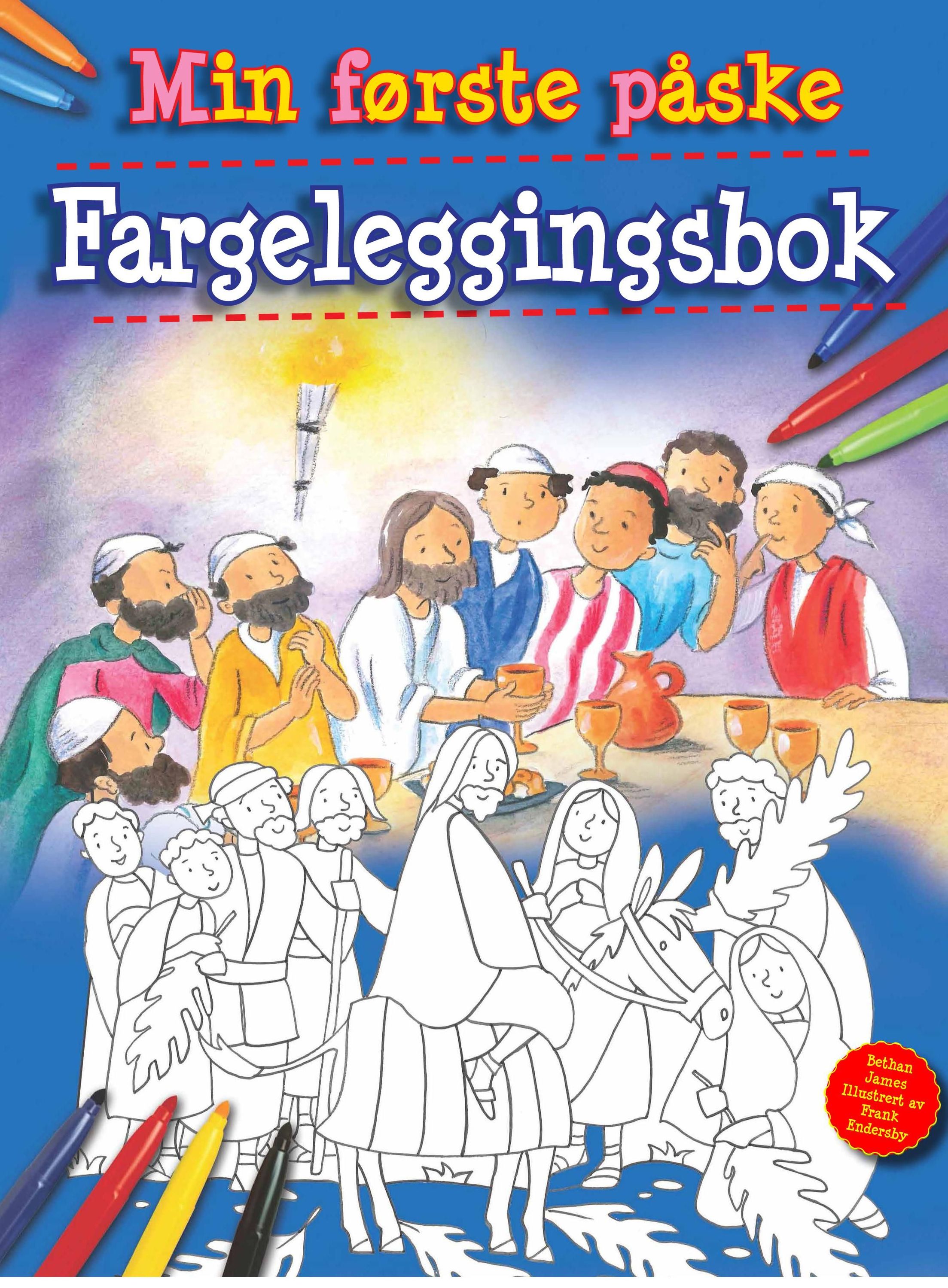 Min første påske : fargeleggingsbok