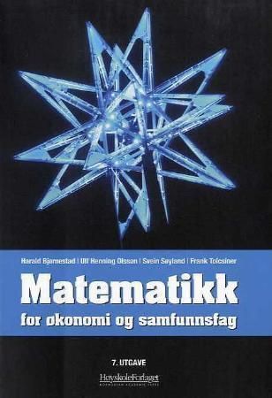 Matematikk for økonomi og samfunnsfag