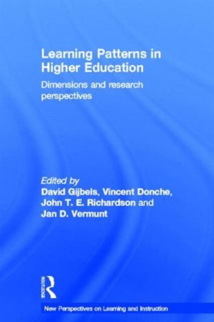 Learning Patterns in Higher Education : Dimensions and research perspectives