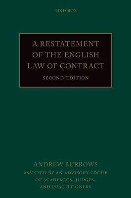 A Restatement of the English Law of Contract