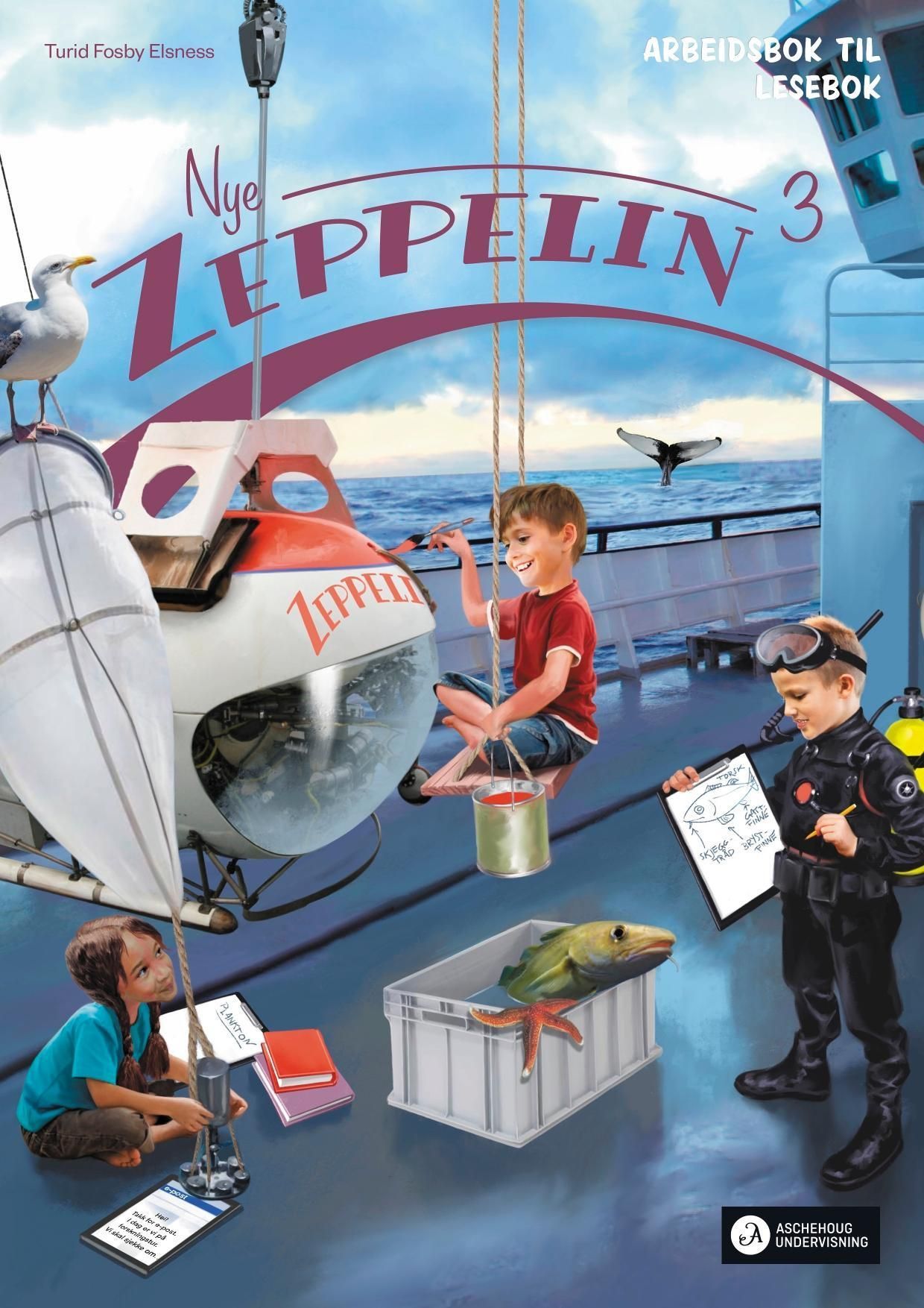 Nye Zeppelin 3 : norsk for barnetrinnet. Arbeidsbok til lesebok