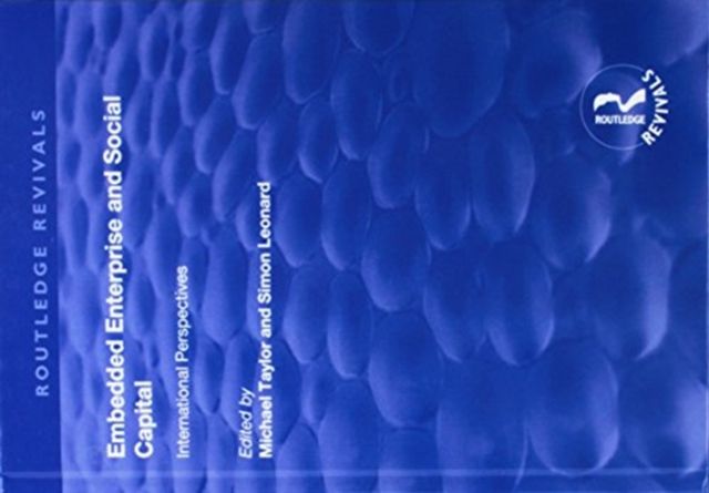 Embedded Enterprise and Social Capital : International Perspectives