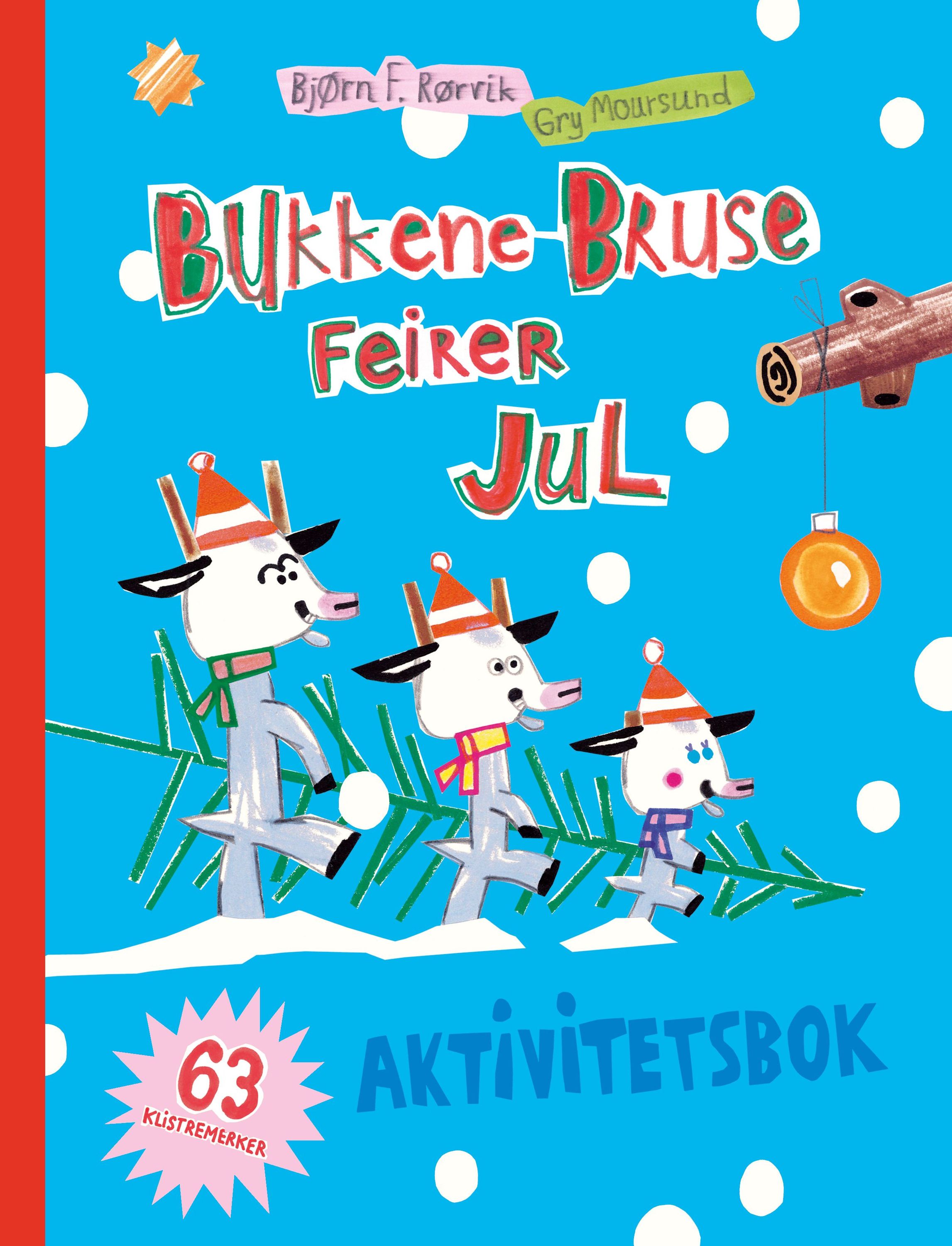 Bukkene Bruse feirer jul : aktivitetsbok