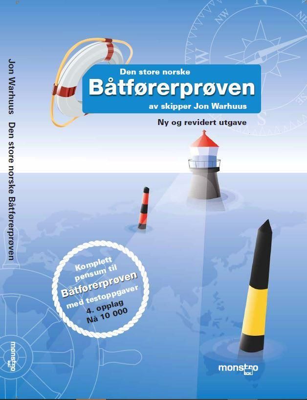 Forsidebilde av Den store norske båtførerprøven : komplett pensum til båtførerprøven med testoppgaver