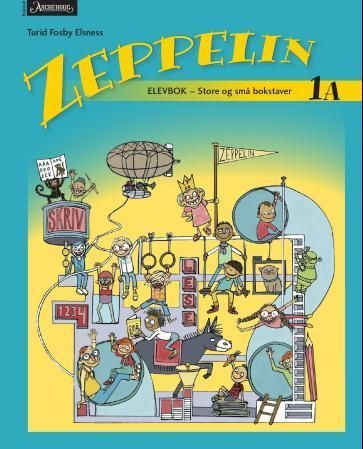 Zeppelin 1A : elevbok : store og små bokstaver