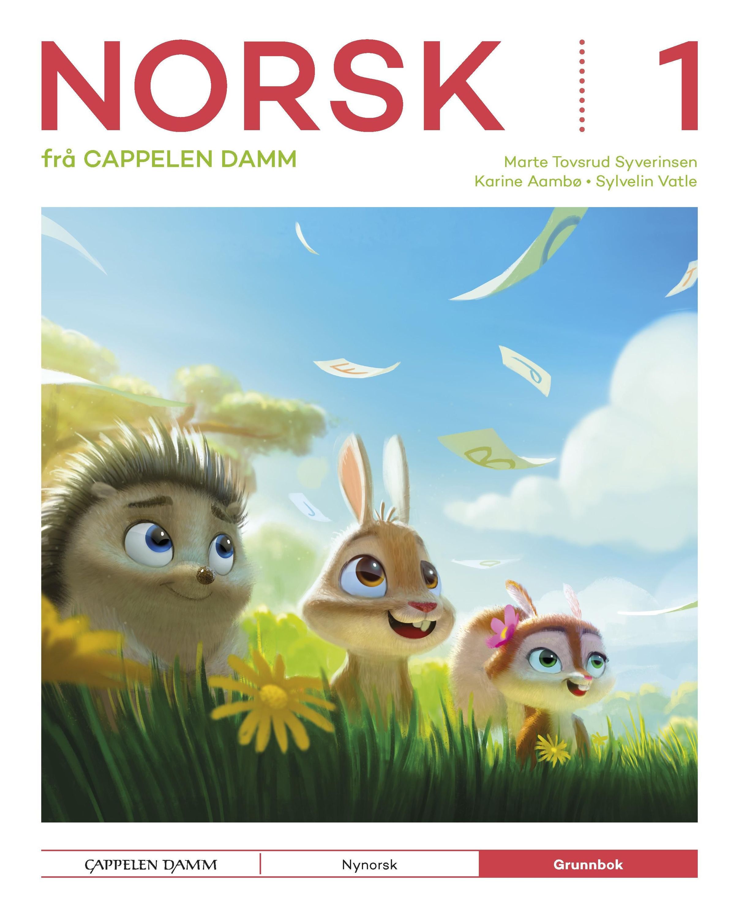 Norsk 1 frå Cappelen Damm. Grunnbok