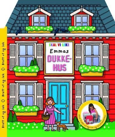 Emmas dukkehus : med trykk-ut-figurer og klistremerker