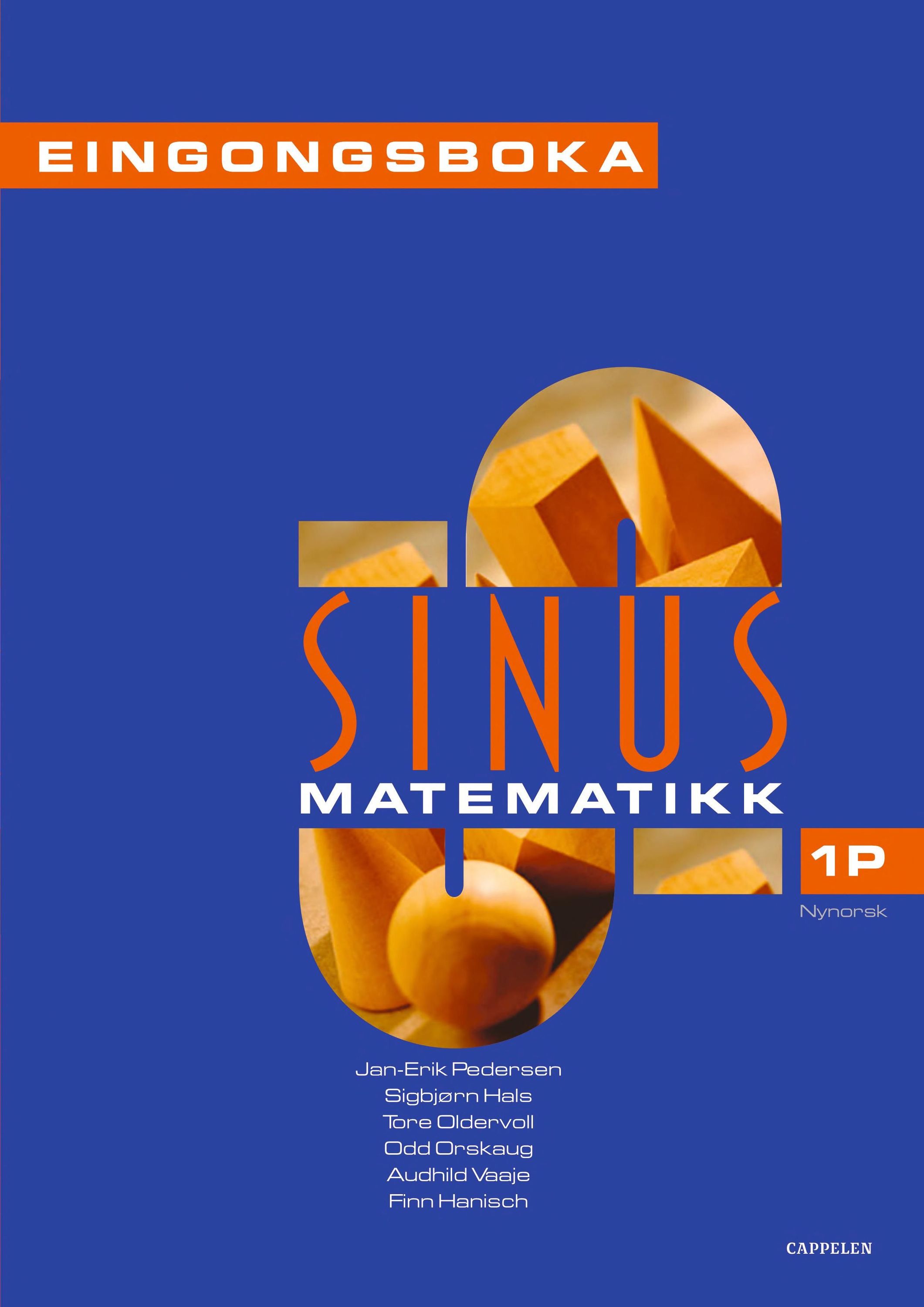 Sinus : eingongsboka 1P : grunnbok i matematikk for vg1 : studieførebuande program