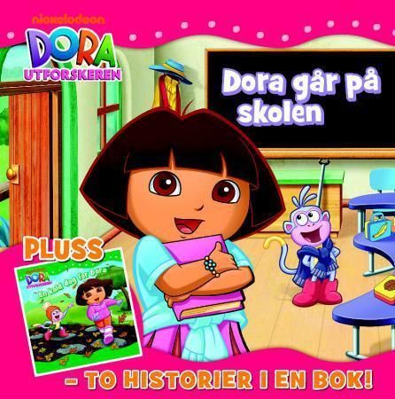Forsidebilde av Dora går på skolen ; pluss En kald dag for Dora : to historier i én bok