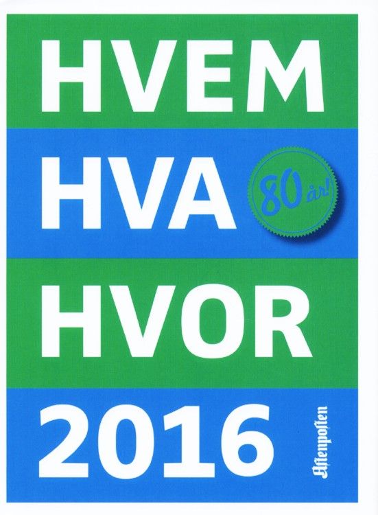Hvem hva hvor 2016