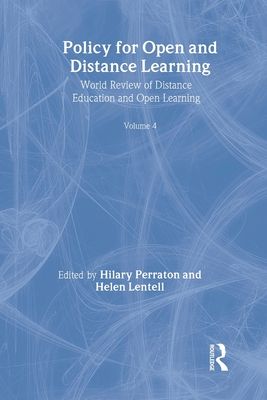 Policy for Open and Distance Learning : World review of distance education and open learning Volume 4