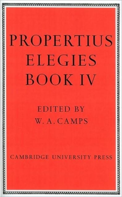 Propertius: Elegies Book 4