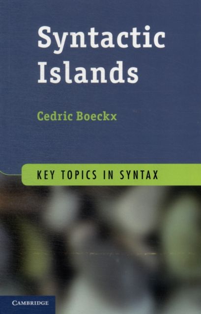 Syntactic Islands