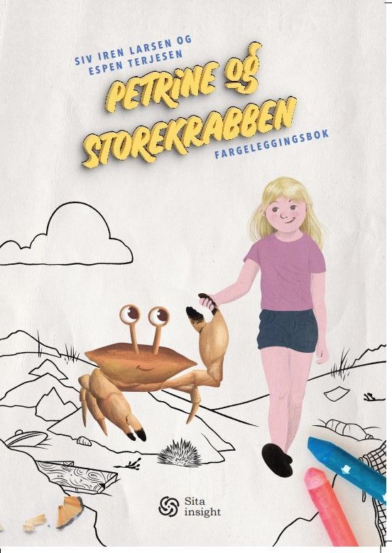 Petrine og Storekrabben : fargeleggingsbok