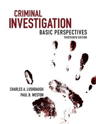 Forsidebilde av Criminal Investigation : Basic Perspectives