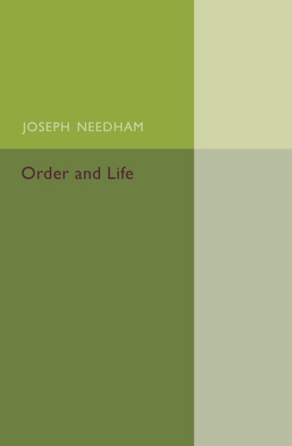 Order and Life