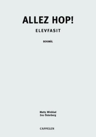 Allez hop! 1 : elevfasit : fem like hefter