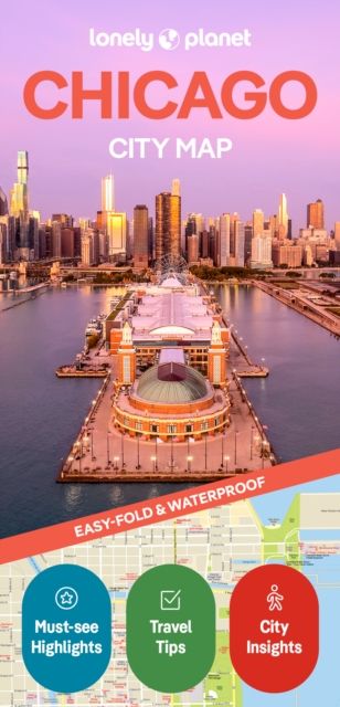 Lonely Planet Chicago City Map