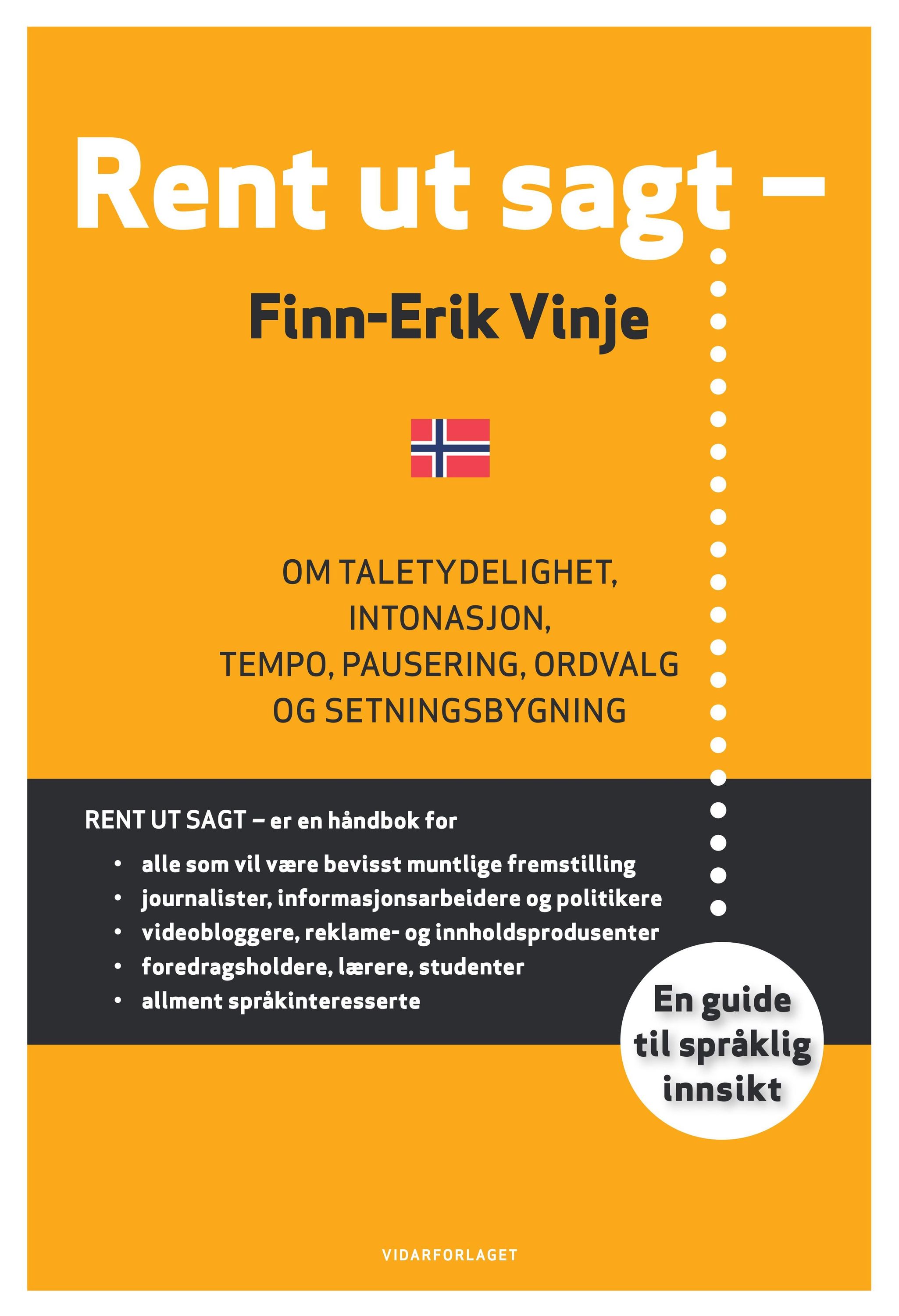 Rent ut sagt - : et omriss av østnorsk standardtalemål