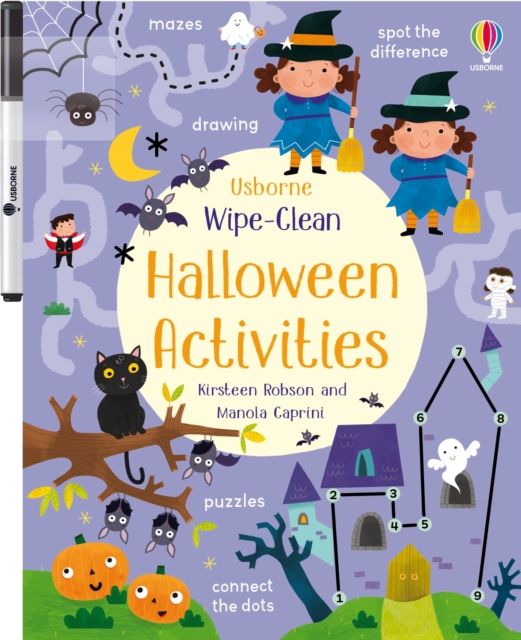 Wipe-Clean Halloween Activities : A Halloween Book for Children
