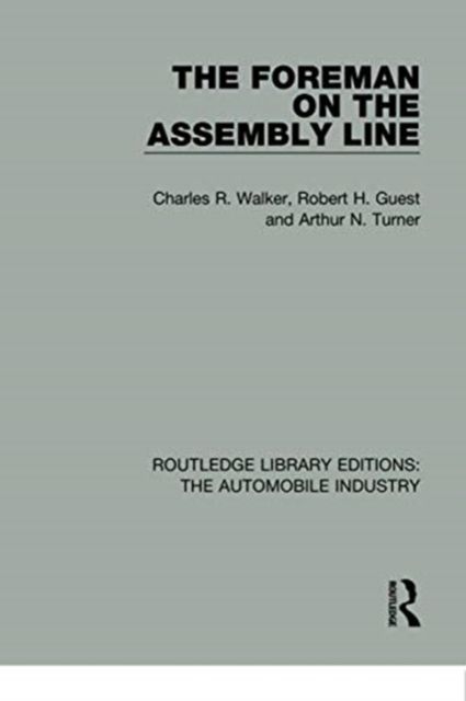 The Foreman on the Assembly Line