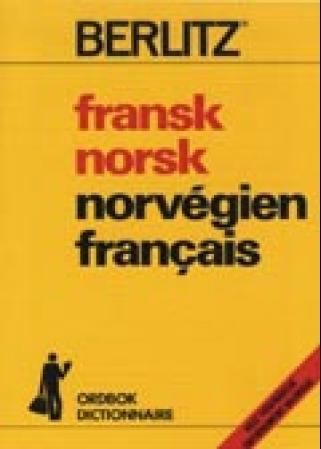 Fransk-norsk, norsk-fransk ordbok